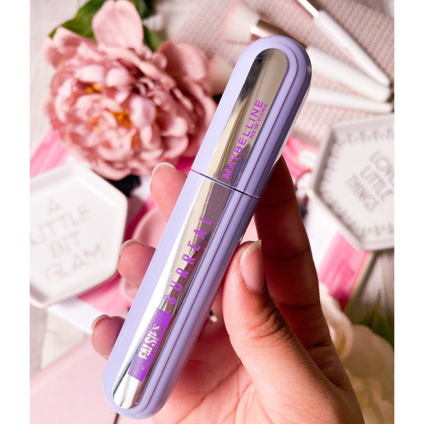  (MỚI 2023) Mascara Maybelline Falsie Surreal Tím Làm Dày Và Cong Mi Suốt 24H 