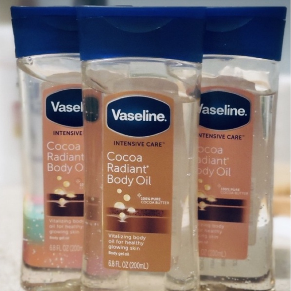  Dầu Dưỡng Da Vaseline Intensive Care Cocoa Radiant Gel Oil 200ml 