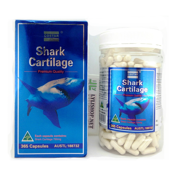 Viên Uống Sụn Vi Cá Mập Hỗ Trợ Khớp Pharmekal Shark Cartilage