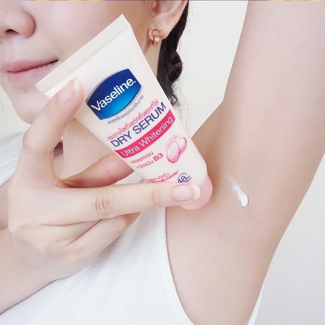 Serum Dưỡng Trắng Khử Mùi Vaseline Dry Serum Ultra Whitening