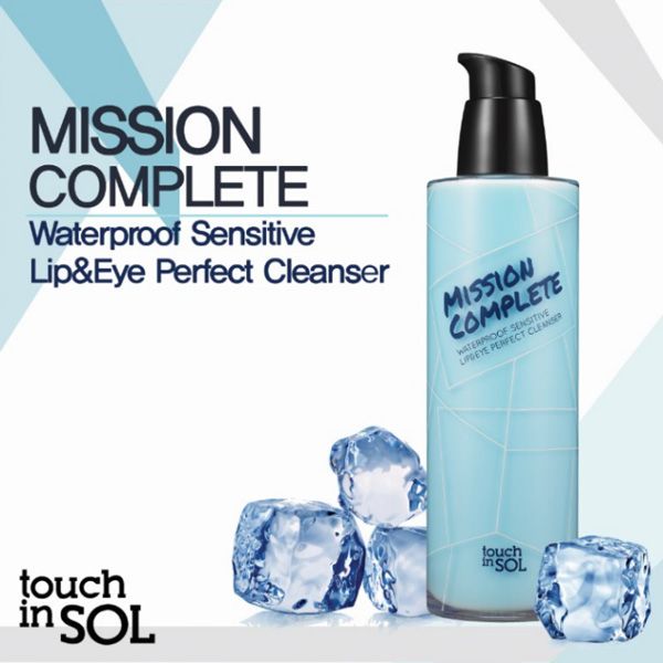 Gel Tẩy Trang Mắt Môi Không Trôi Touch In Sol Mission Complete (100ml)