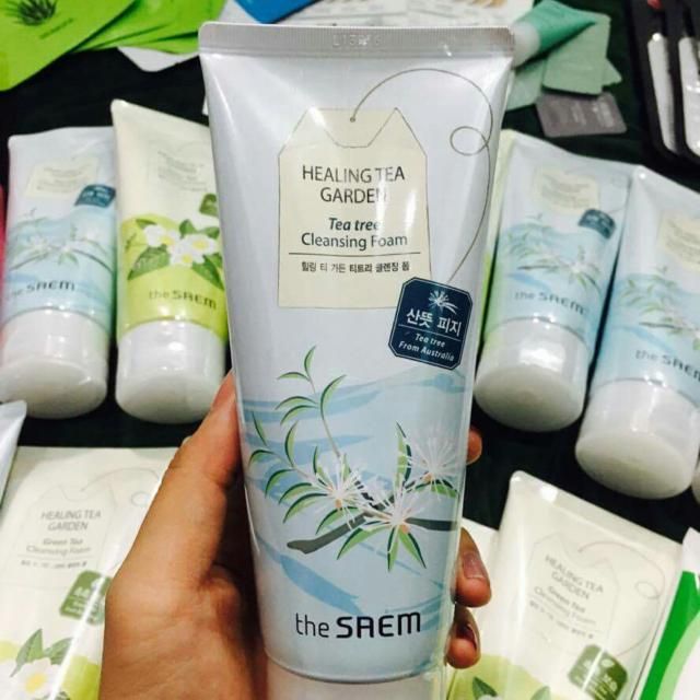 Sữa Rửa Mặt The Saem Healing Tea Garden Cleasing Foam