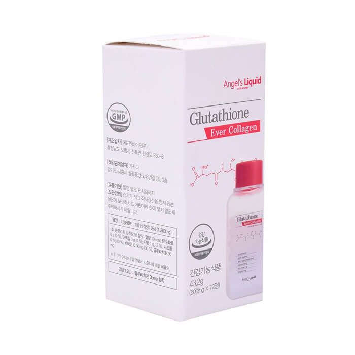 Viên Uống Trắng Da, Giúp Da Săn Chắc Angel's Liquid Glutathione Ever Collagen (35 Viên)