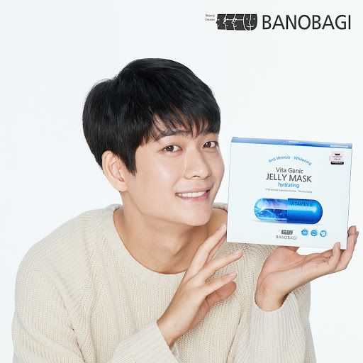 (Mẫu Mới - Vitamin Up 50,000ppm) Mặt Nạ Banobagi Vita Genic Jelly Mask Wrinkle Improvement & Brightening - 7 Loại