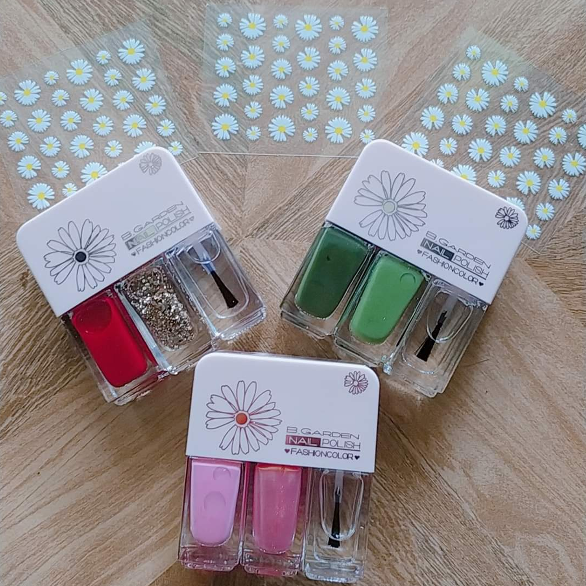 Sơn Móng Tay Nội Địa Trung B.Garden Nail Polish 3 chai