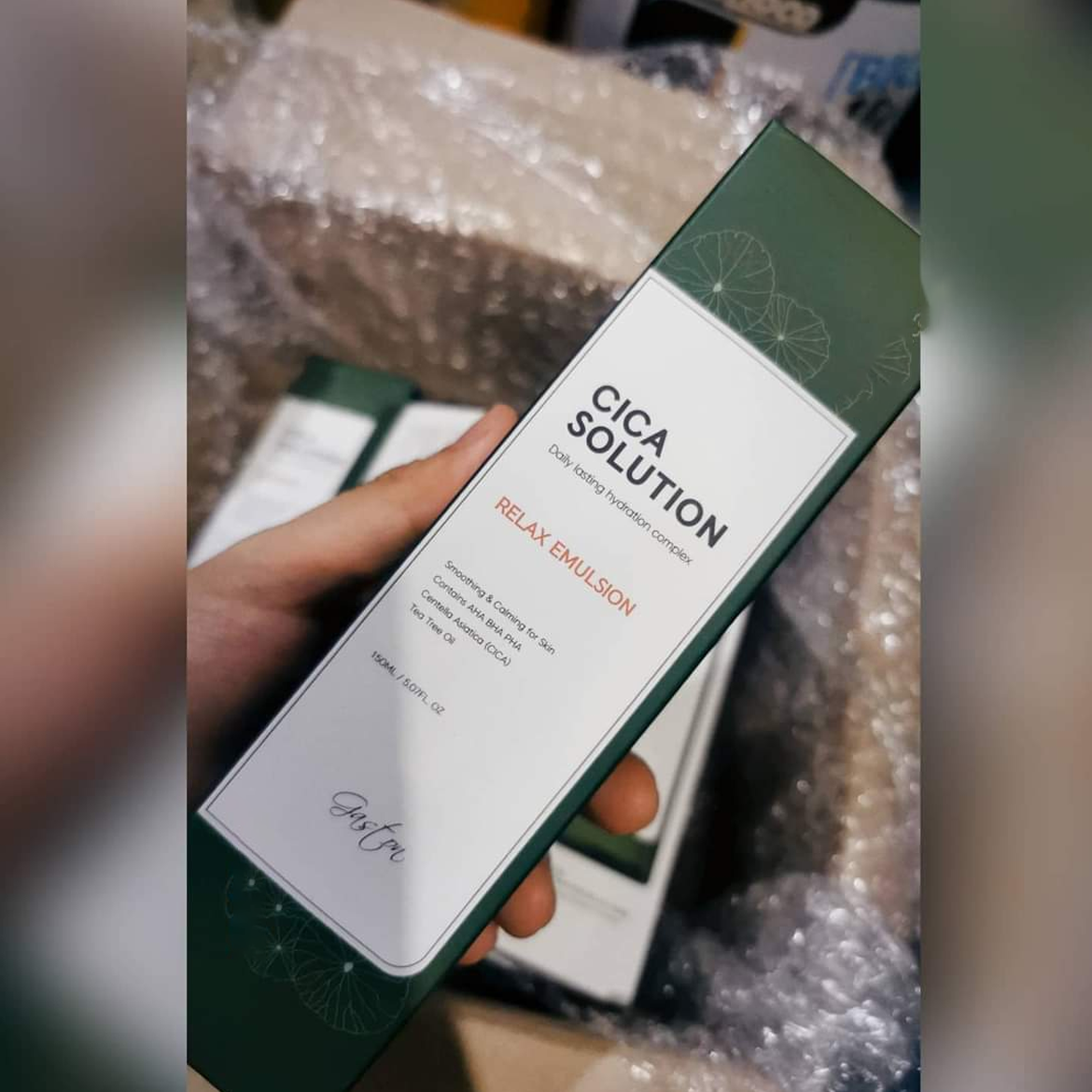Sữa Dưỡng Gaston Cica Solution Relax Emulsion