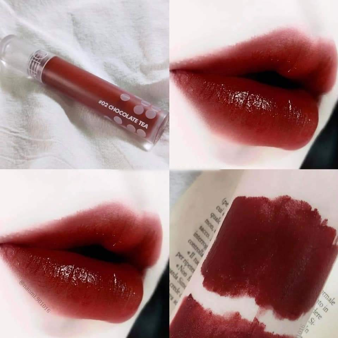 Son kem Romand Milk Tea Velvet Tint