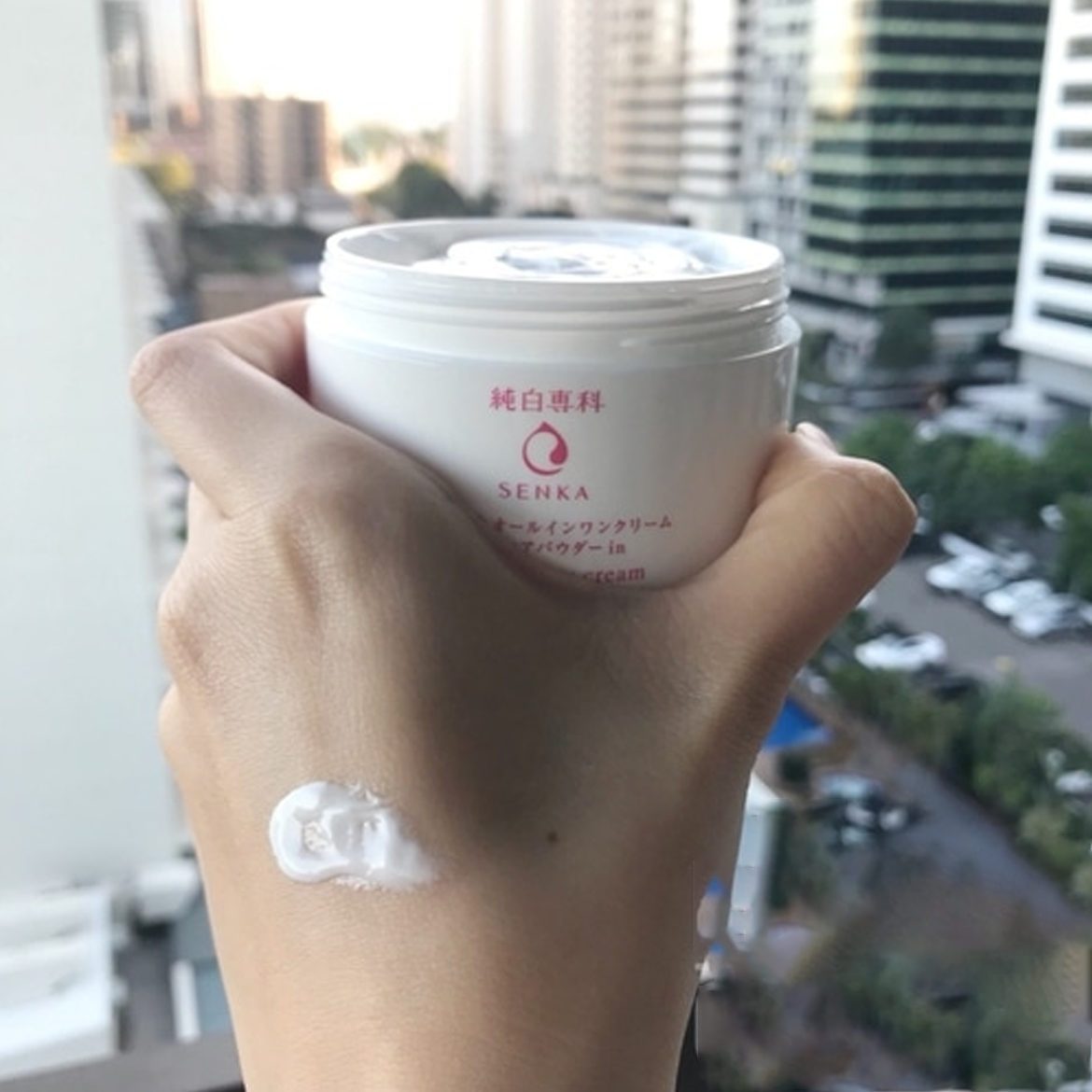 Kem dưỡng trắng Shiseido Senka White Beauty Cream