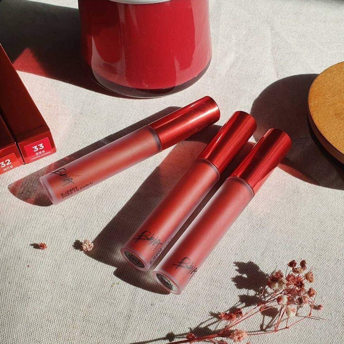 Son kem BBIA Last Velvet Lip Tint (màu 33 - Red Scandal)