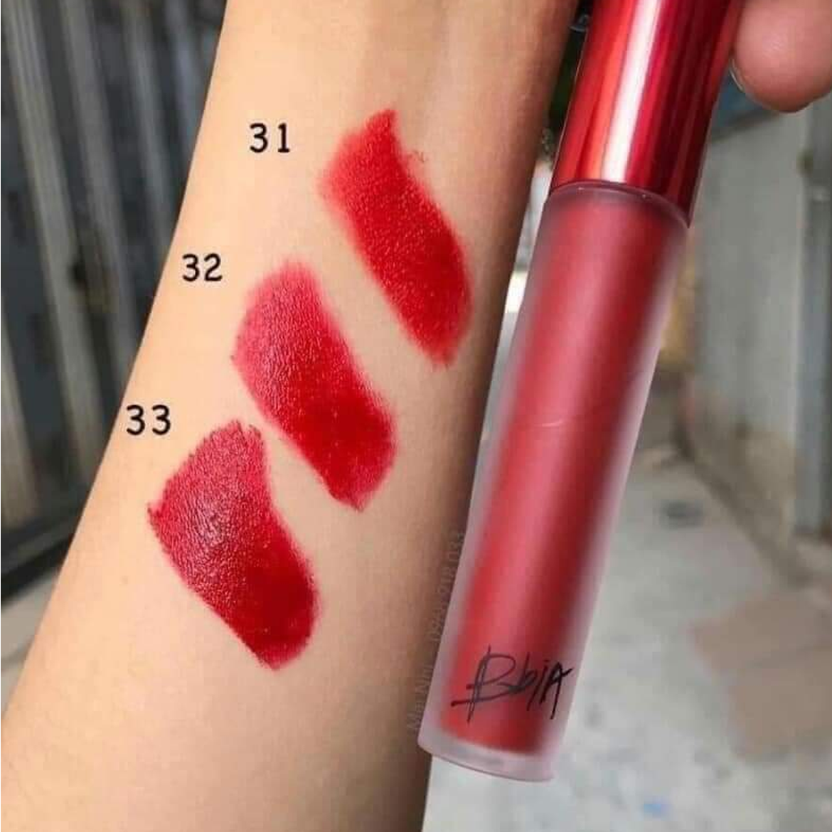 Son kem BBIA Last Velvet Lip Tint (màu 33 - Red Scandal)