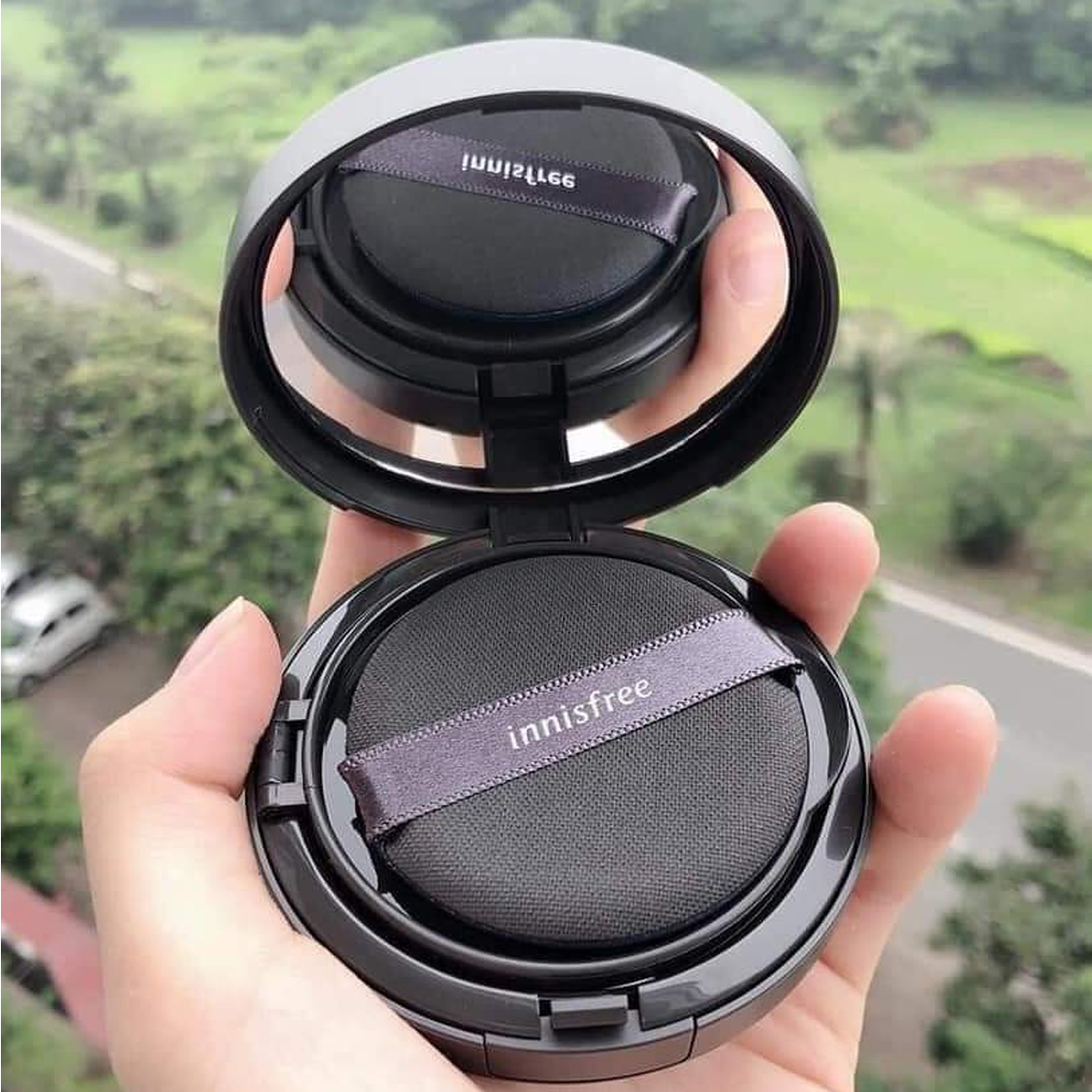 Phấn nước Innisfree Skinny Coverfit Cushion SPF34 PA++ - NO.21