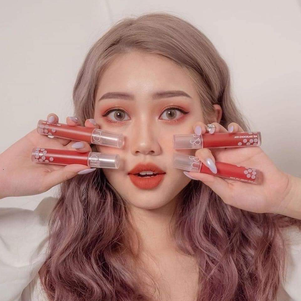 Son kem Romand Milk Tea Velvet Tint