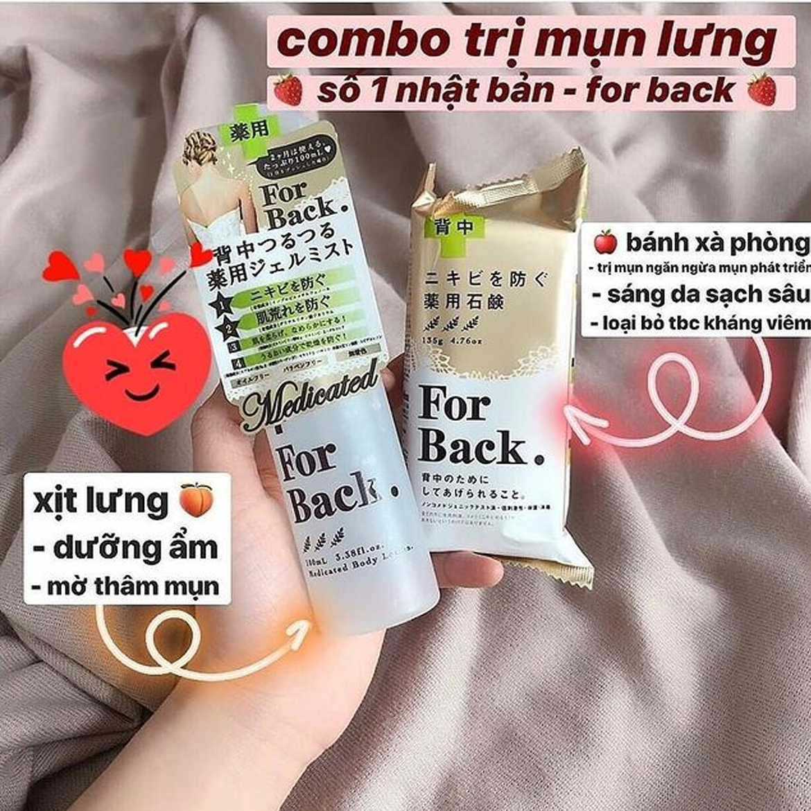 Xịt trị mụn lưng For Back Pelican Medicated Mist 100ml