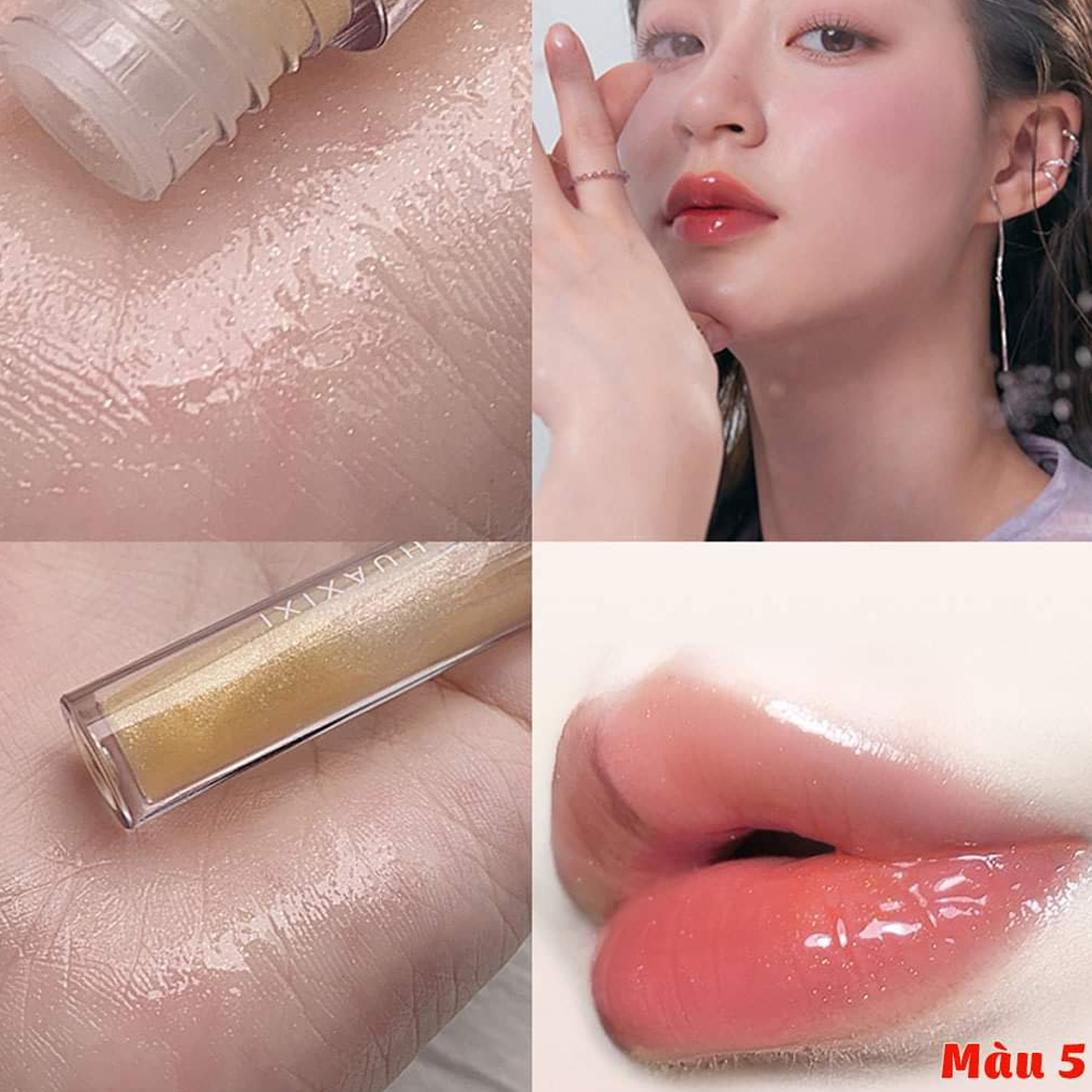 Full Set Son Kem Nội Địa Trung 5 Cây Huaxixi