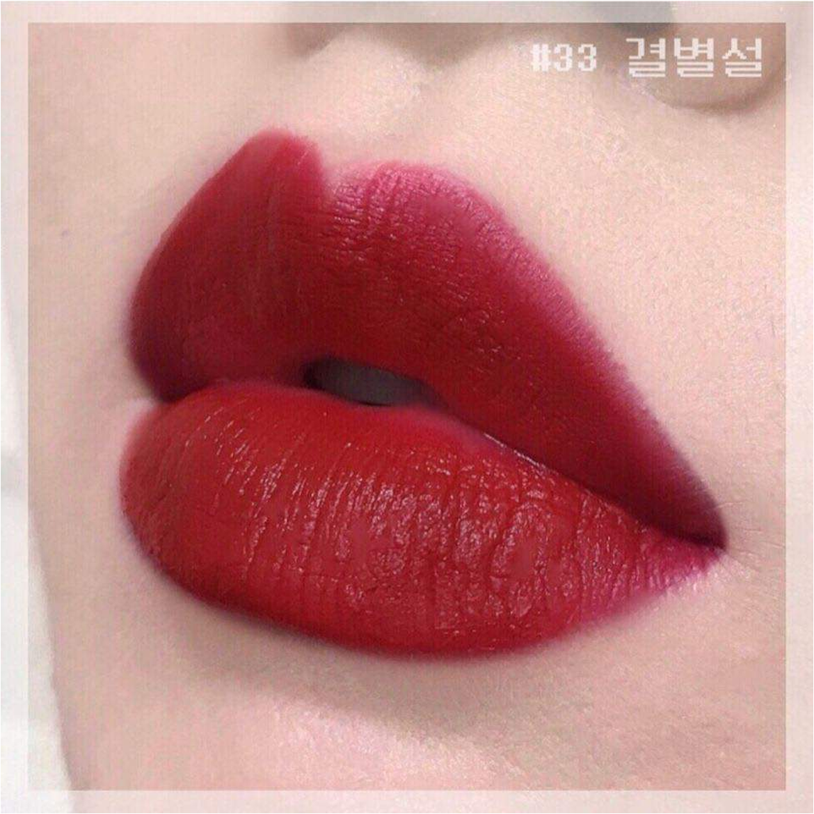 Son kem BBIA Last Velvet Lip Tint (màu 33 - Red Scandal)