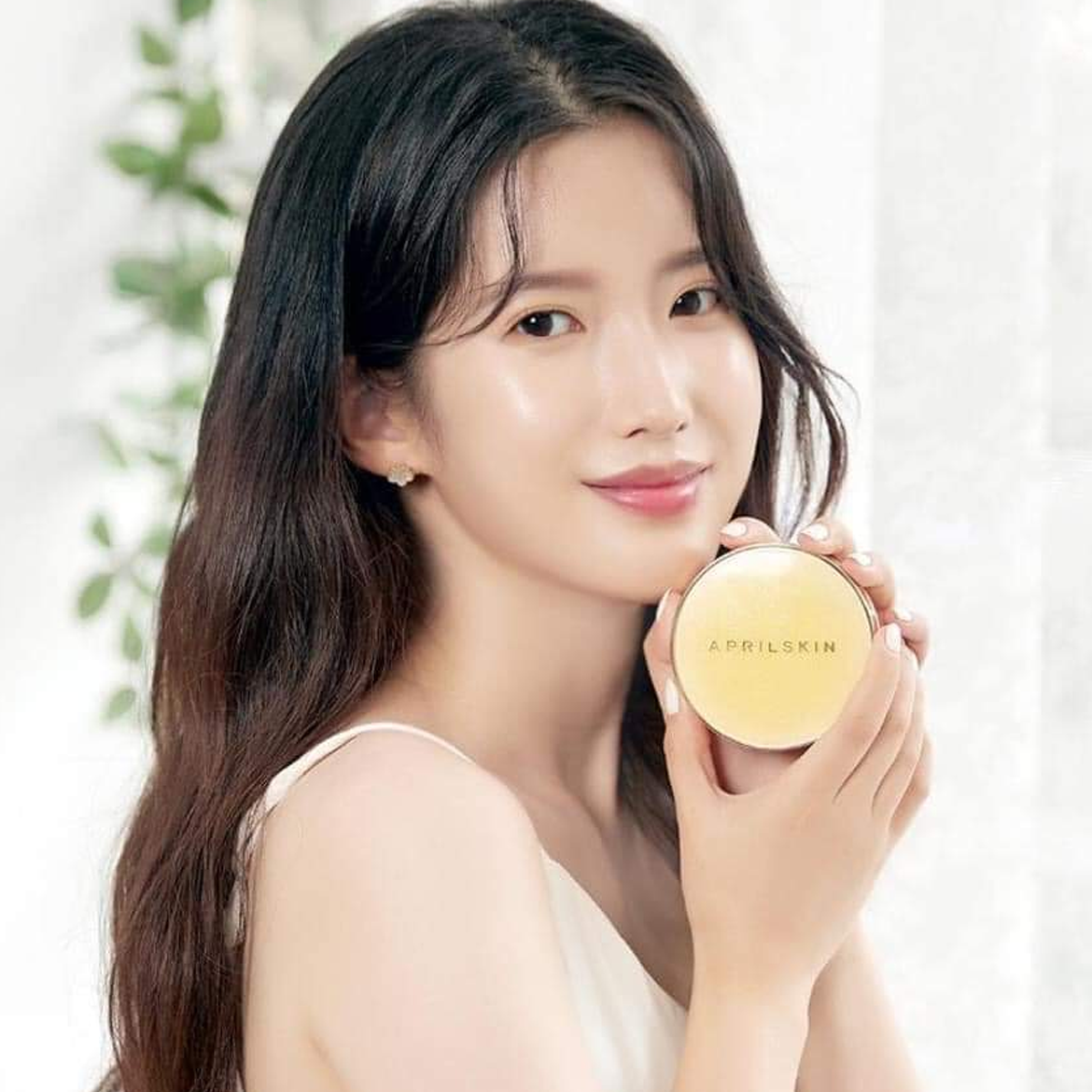 Phấn nước Aprilskin Real Calendula Ampoule Glow Cushion - No.23