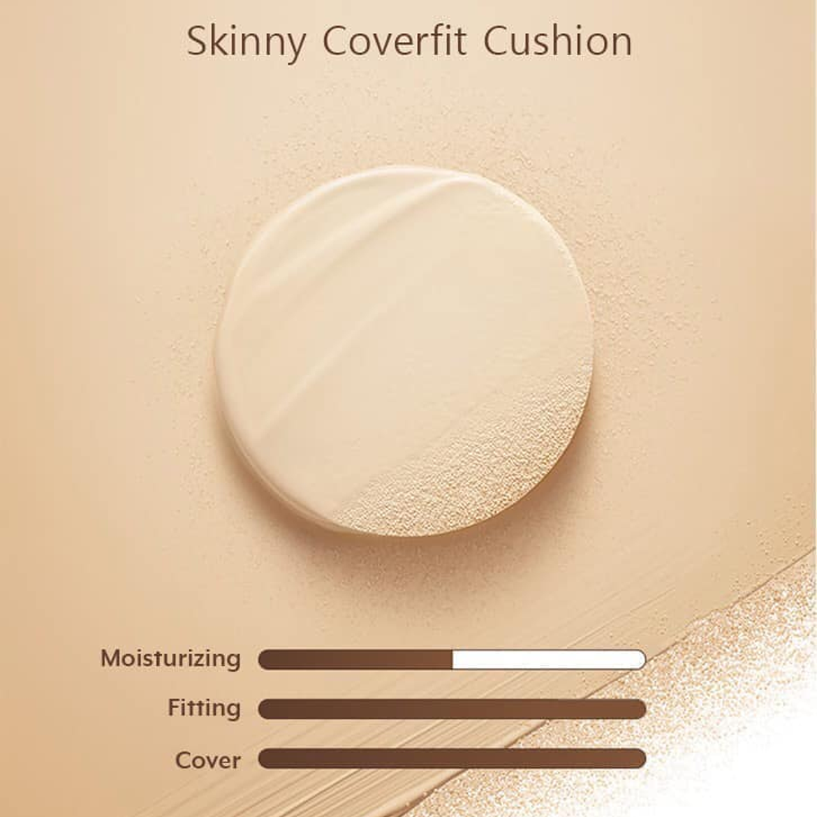 Phấn nước Innisfree Skinny Coverfit Cushion SPF34 PA++ - NO.21