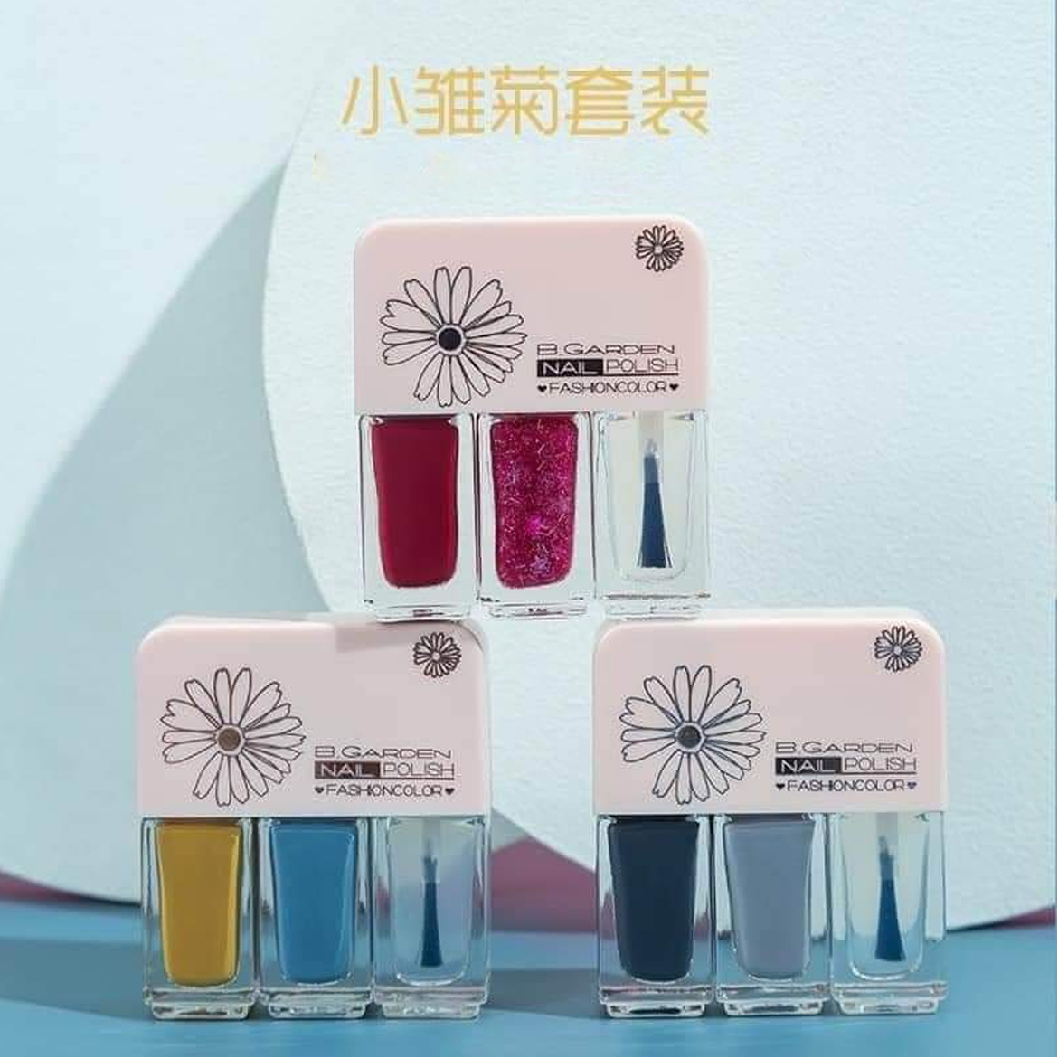  Sơn Móng Tay Nội Địa Trung B.Garden Nail Polish 3 chai 