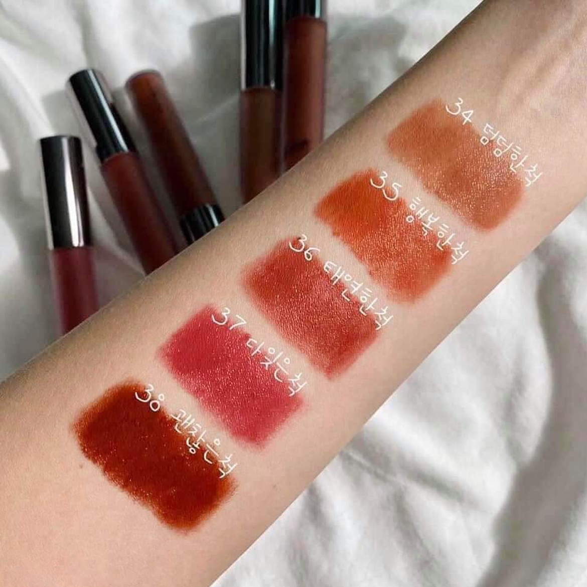 Son Kem BBIA Last Velvet Lip Tint Version 8 (màu 35 - 36 - 38)