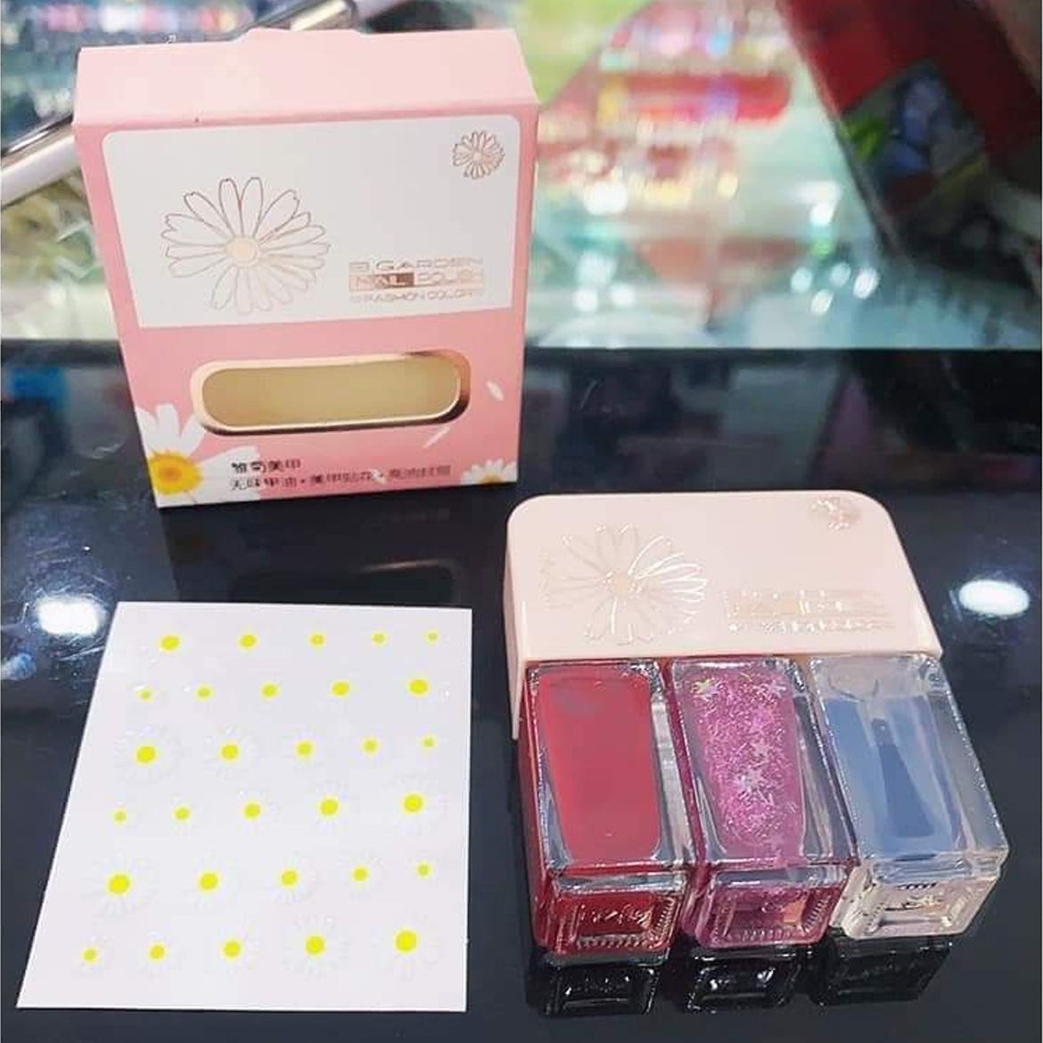 Sơn Móng Tay Nội Địa Trung B.Garden Nail Polish 3 chai
