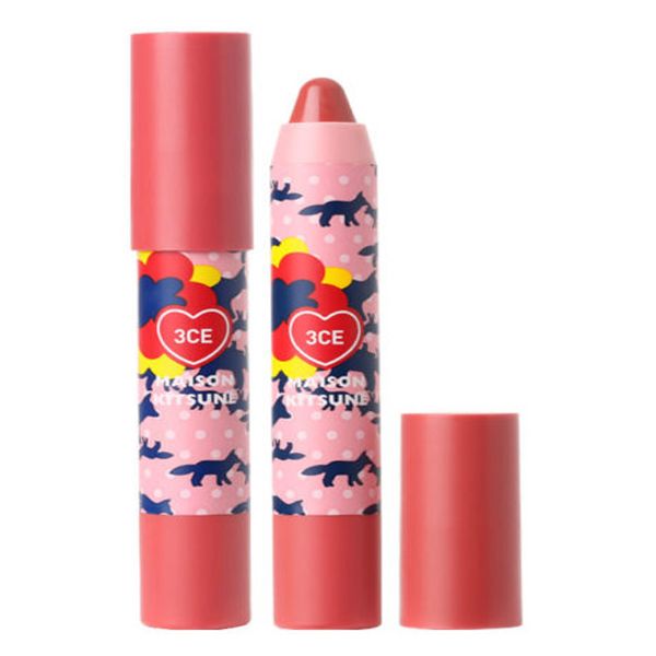 Son 3CE Maison Kitsune Velvet Lip Crayon