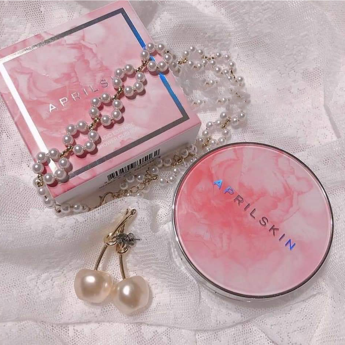 Phấn Nước Aprilskin Magic Essence Shower Cushion - No.23
