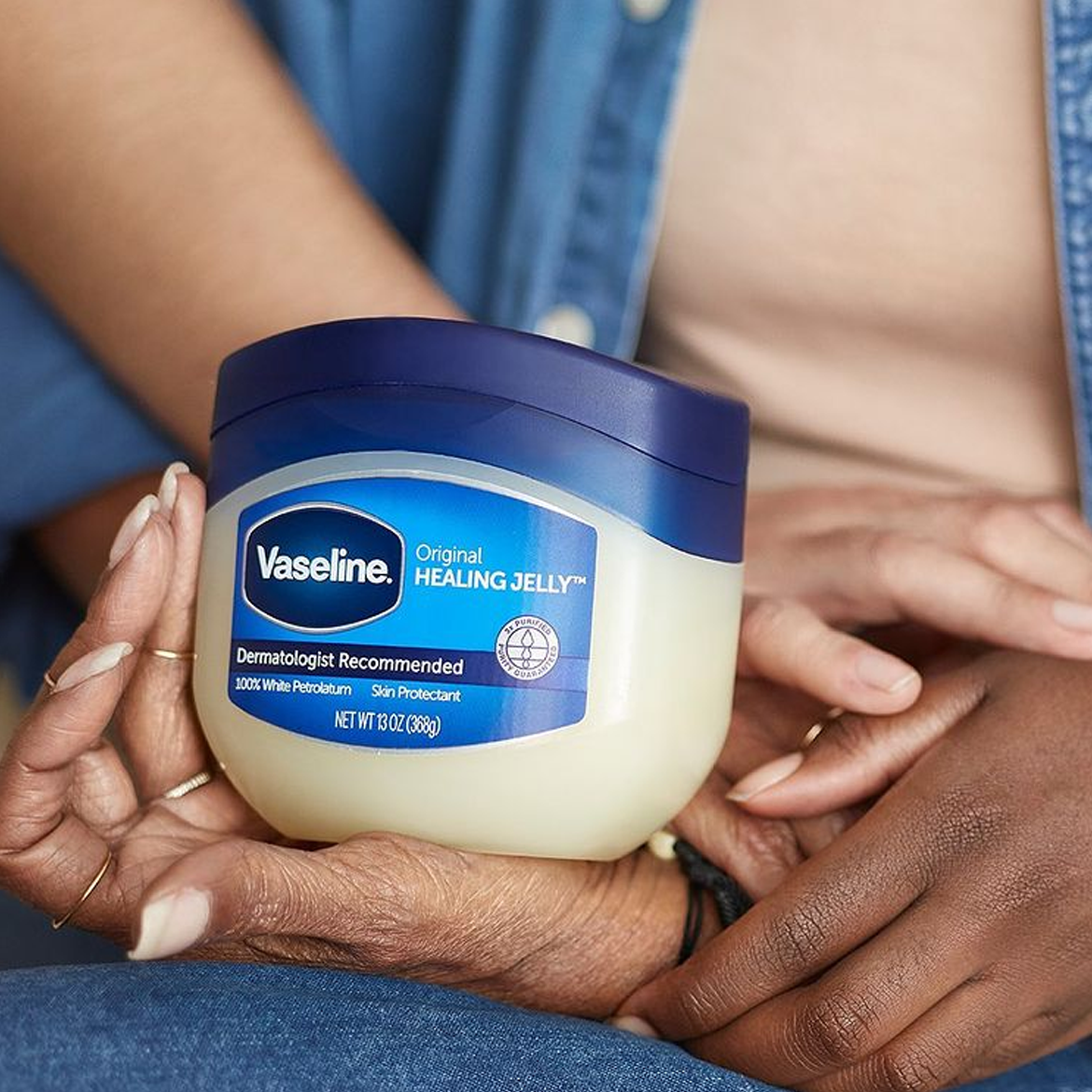 Sáp Vaseline hũ 100% Pure Petrolatum Original Healing Jelly Skin Protectantt (106gr)