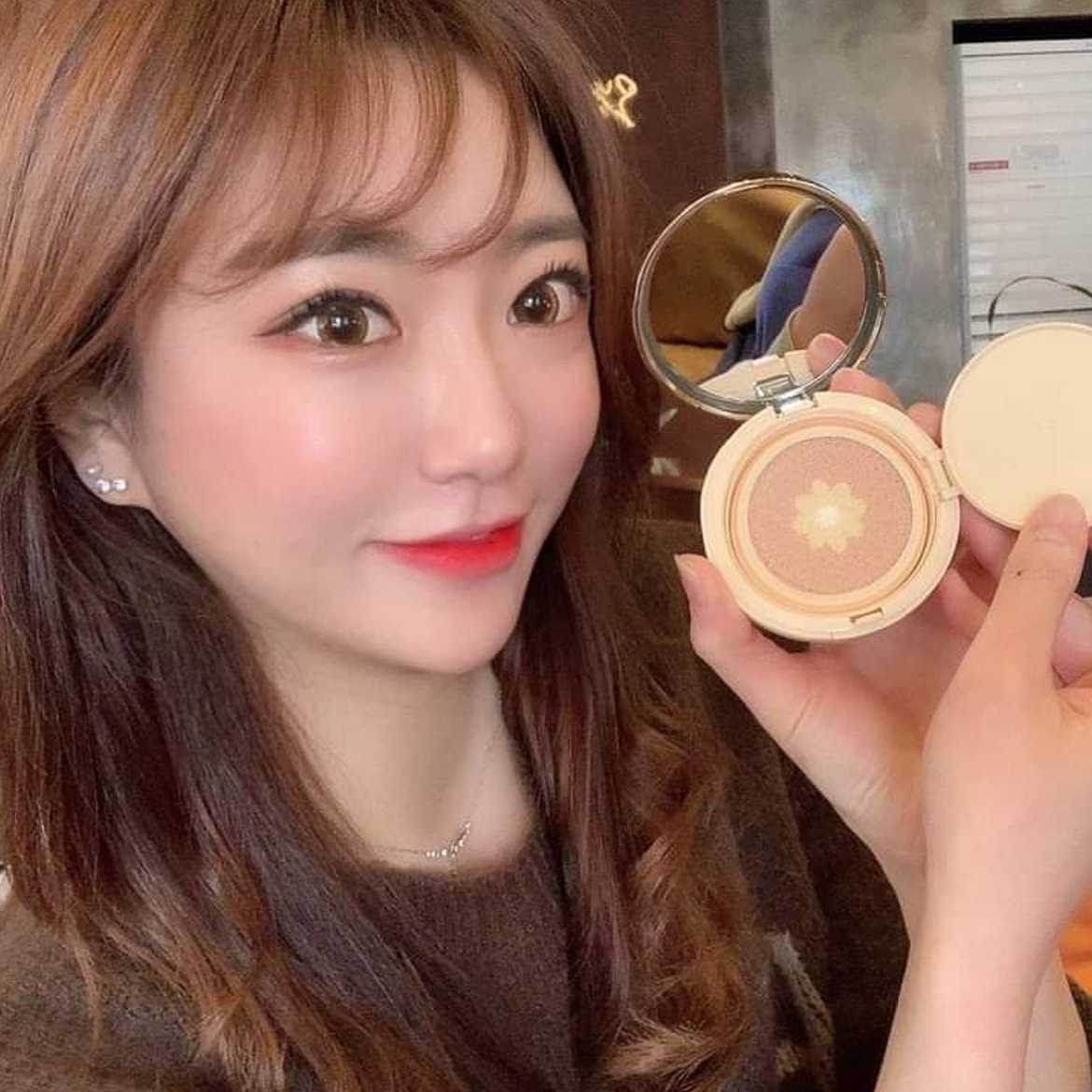 Phấn nước Aprilskin Real Calendula Ampoule Glow Cushion - No.23