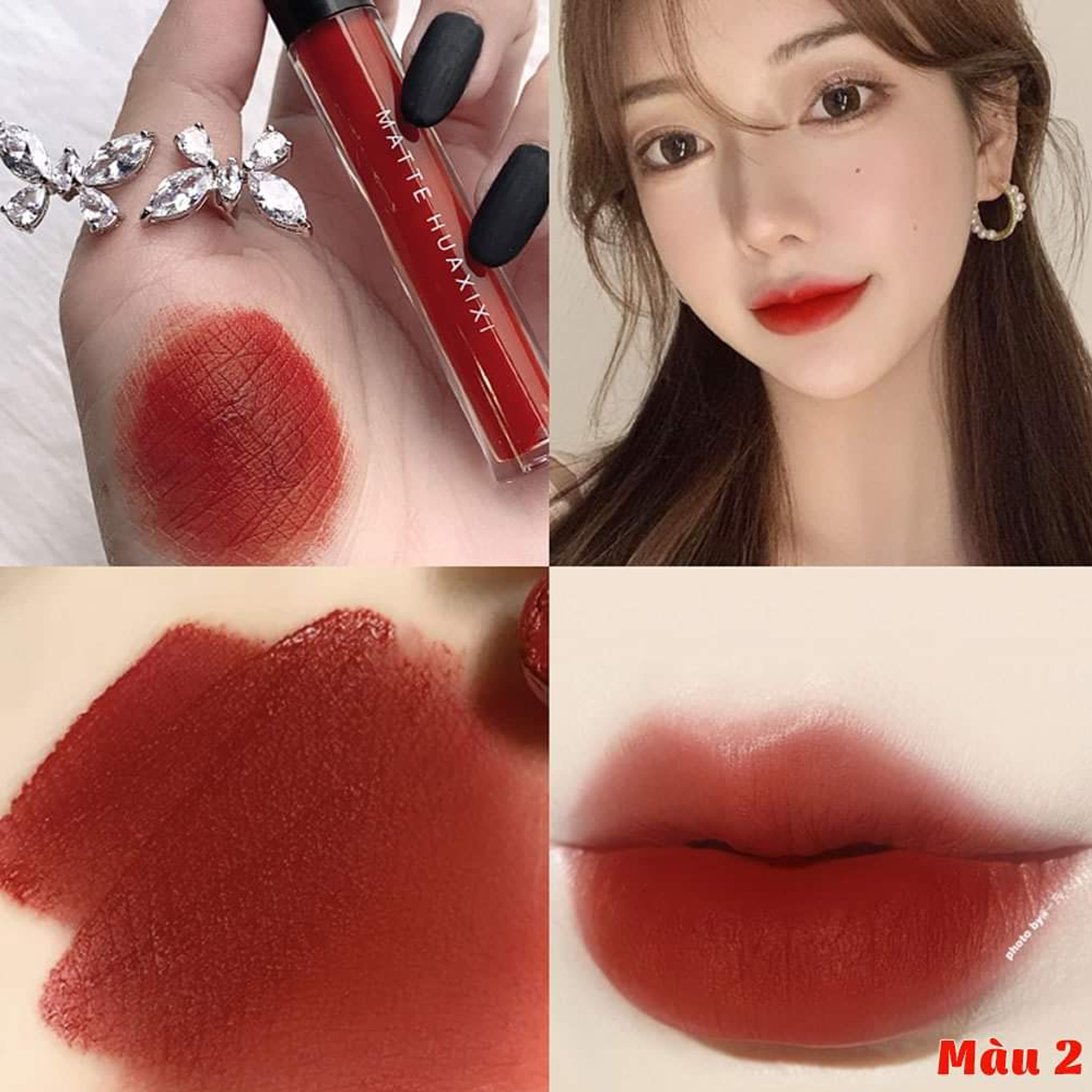 Full Set Son Kem Nội Địa Trung 5 Cây Huaxixi