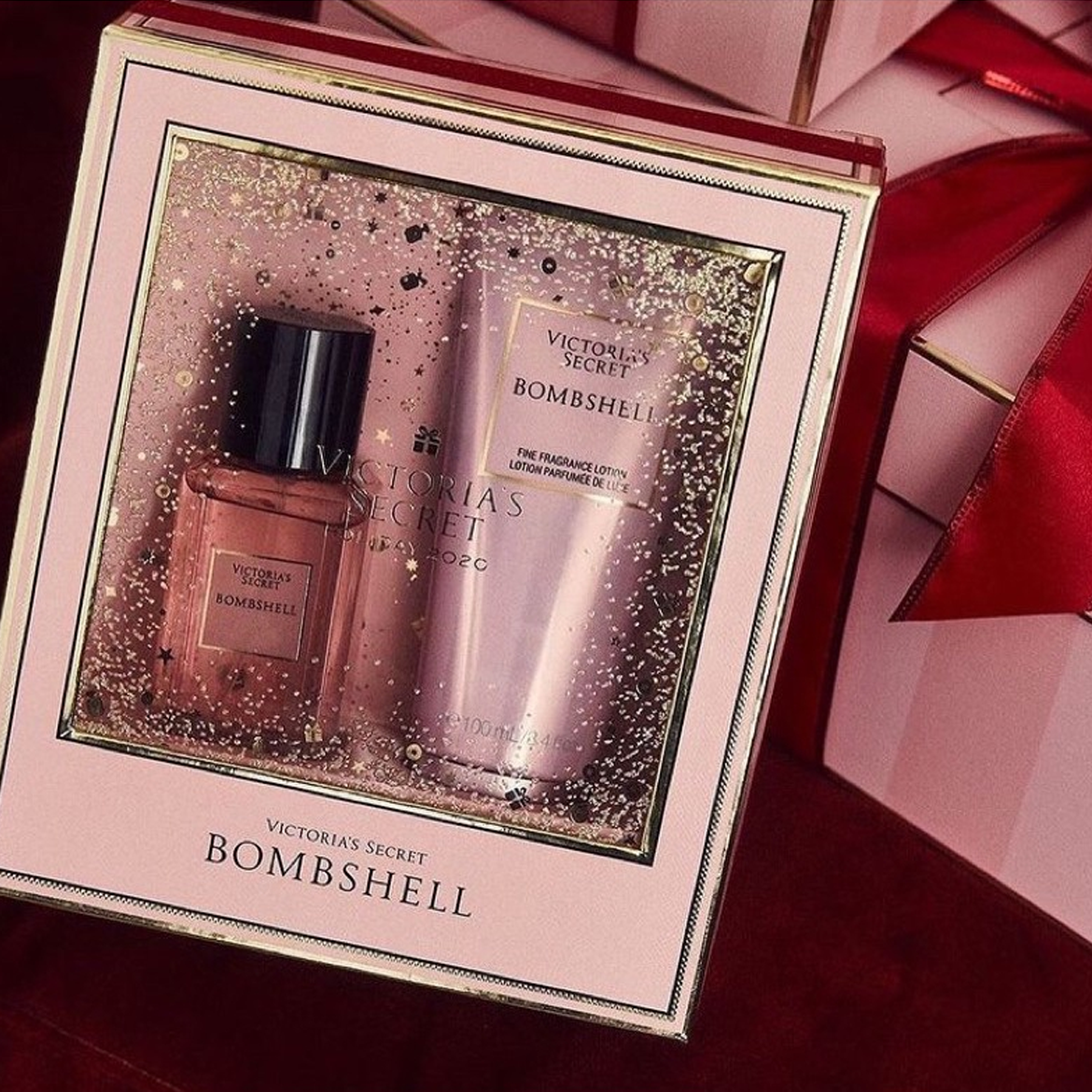 Bộ quà tặng Victoria Secret Bombshell Gift Set Mist & Lotion
