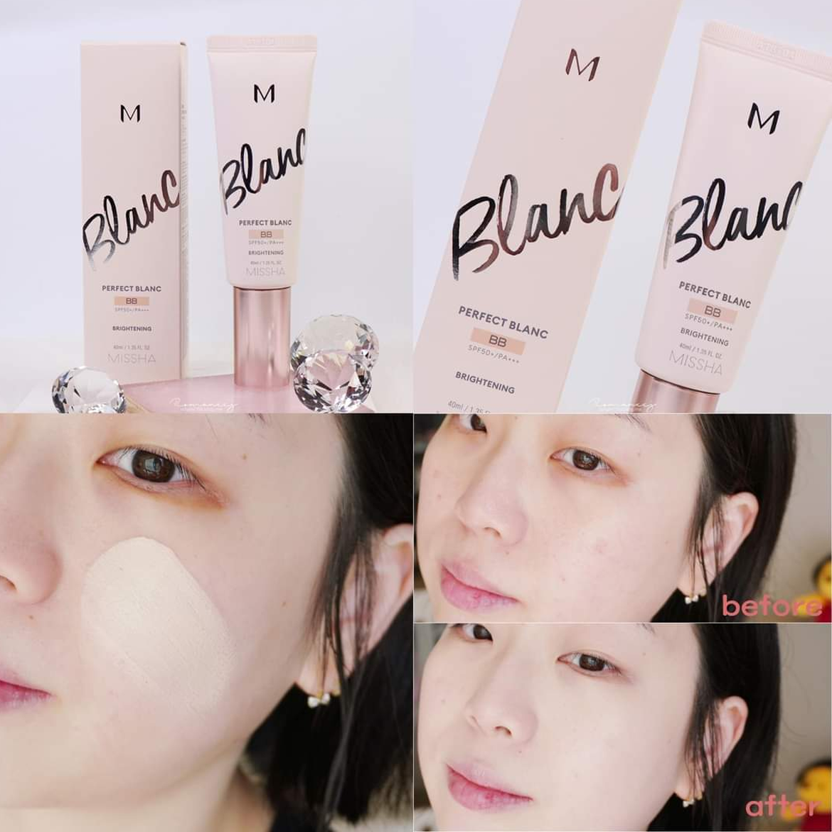 Special Set BB Cream Missha M Perfect Blanc Brightening SPF+/PA+++