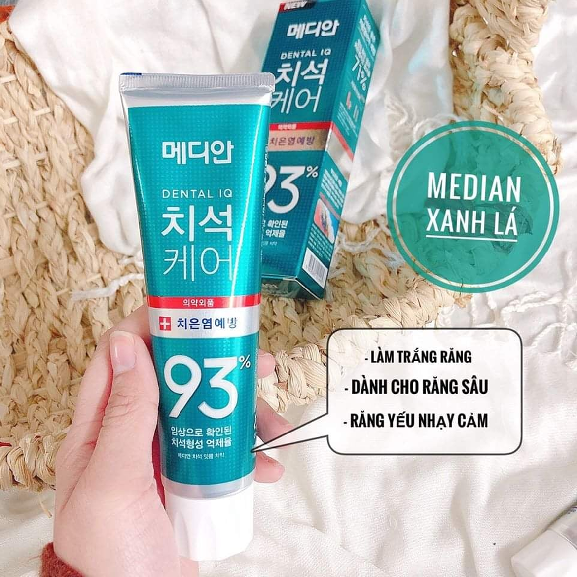 Kem đánh răng Median Dental IQ 93%