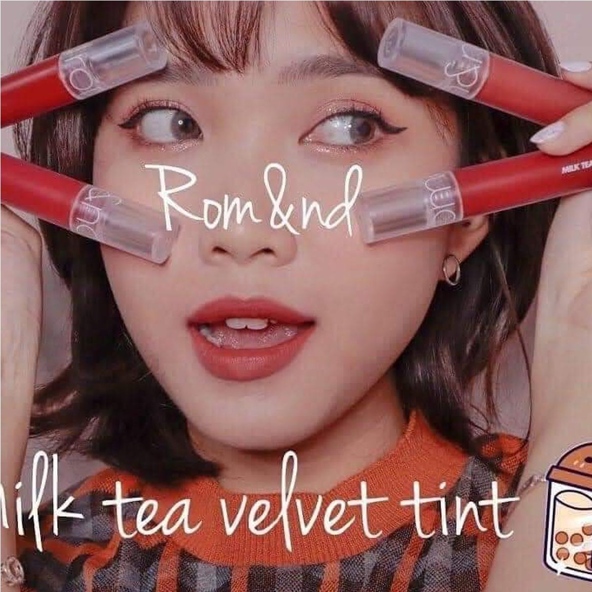  Son kem Romand Milk Tea Velvet Tint (Màu 04) 