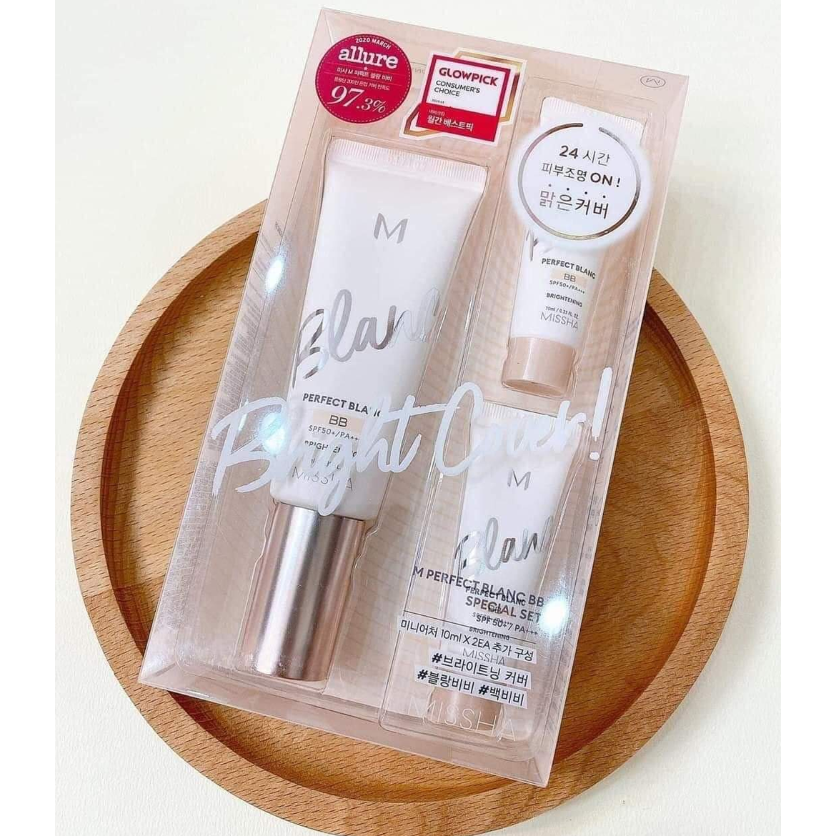Special Set BB Cream Missha M Perfect Blanc Brightening SPF+/PA+++