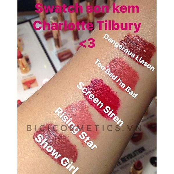 Son Charlotte Tilbury Hollywood Lips Matte Contour Liquid Lipstick