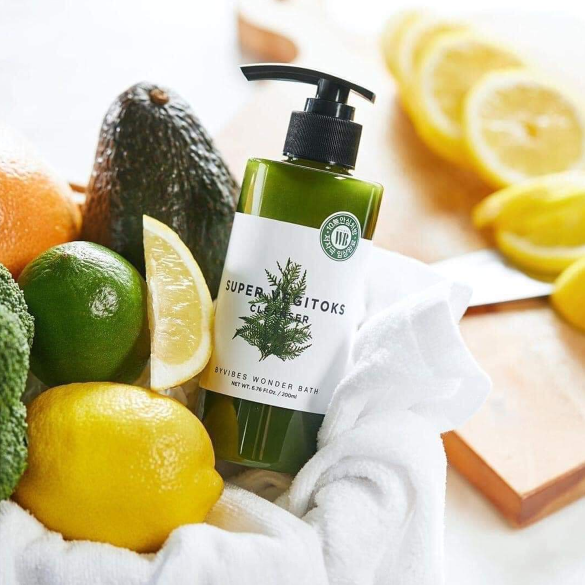 Sữa Rửa Mặt Byvibes Wonder Bath Super Vegitoks Cleanser