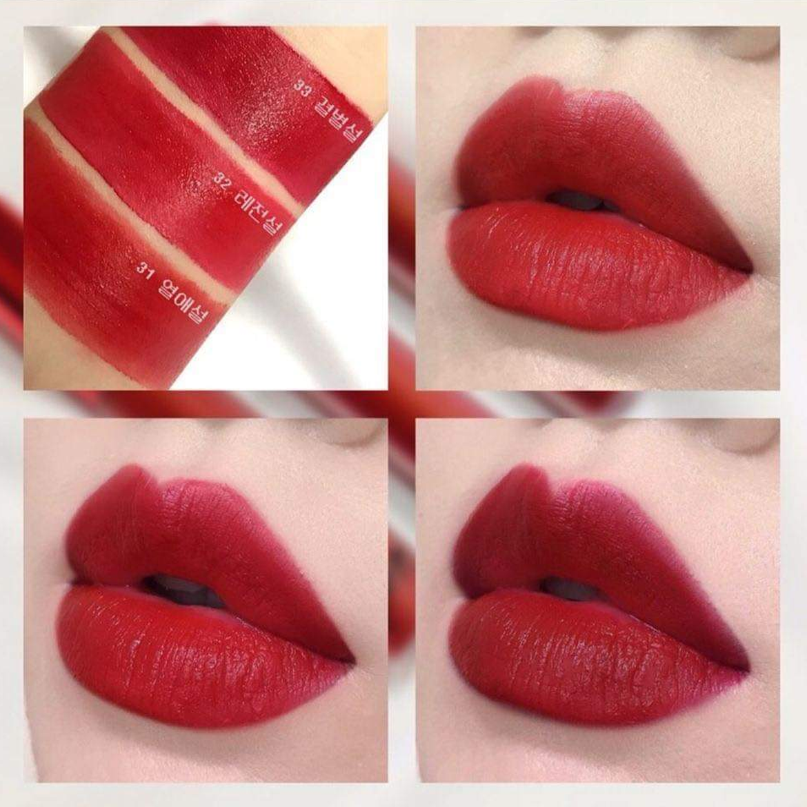 Son kem BBIA Last Velvet Lip Tint (màu 33 - Red Scandal)