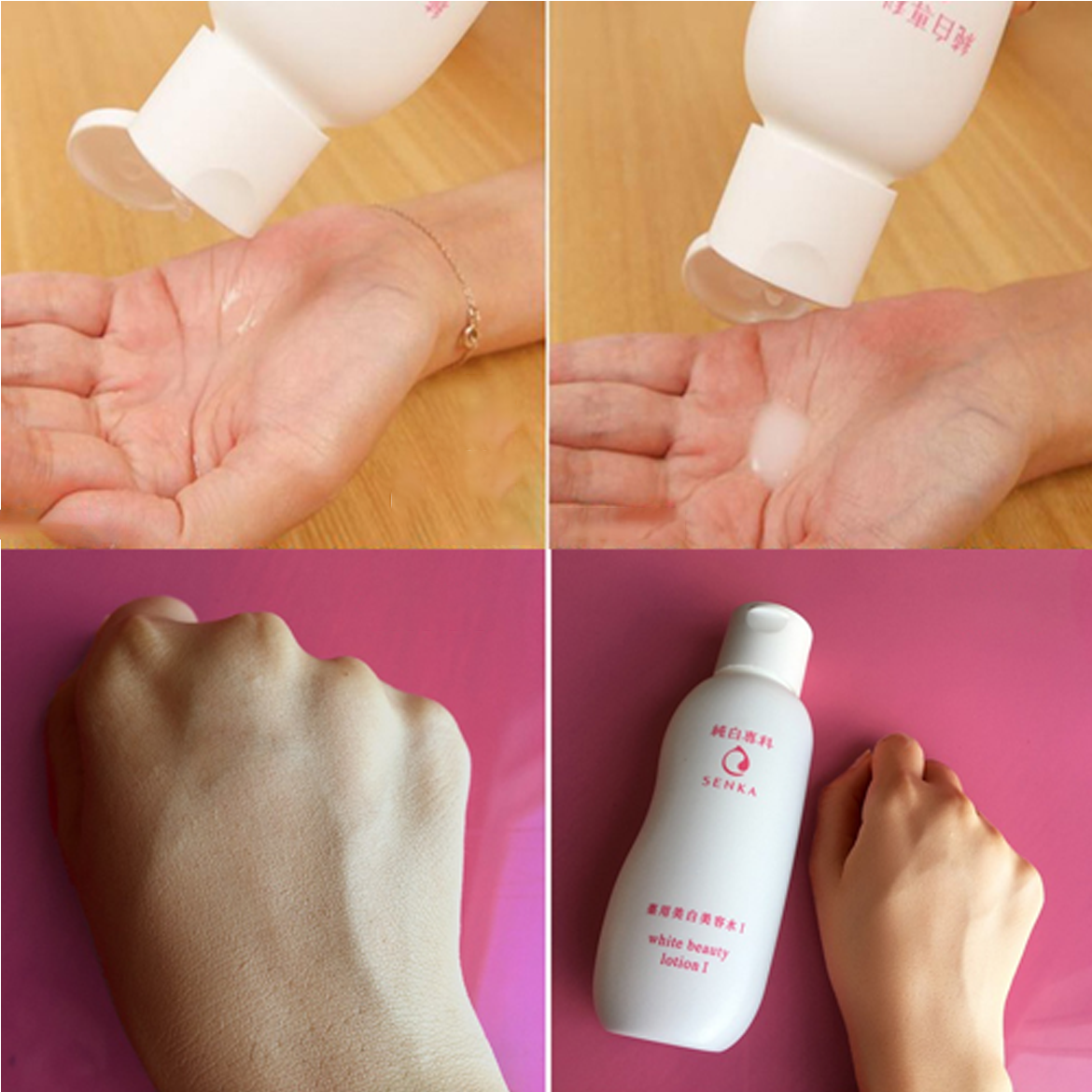Dưỡng Trắng Làm Mềm Da Senka White Beauty Lotion