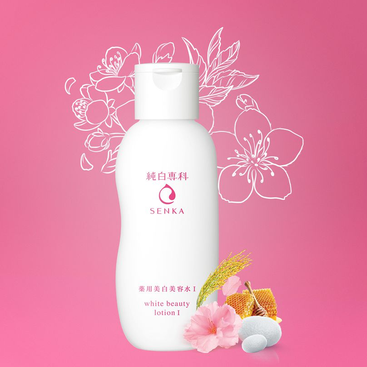 Dưỡng Trắng Làm Mềm Da Senka White Beauty Lotion
