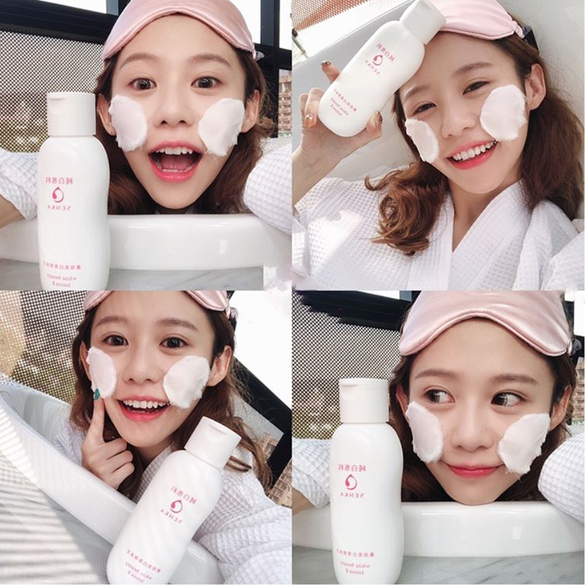 Dưỡng Trắng Làm Mềm Da Senka White Beauty Lotion