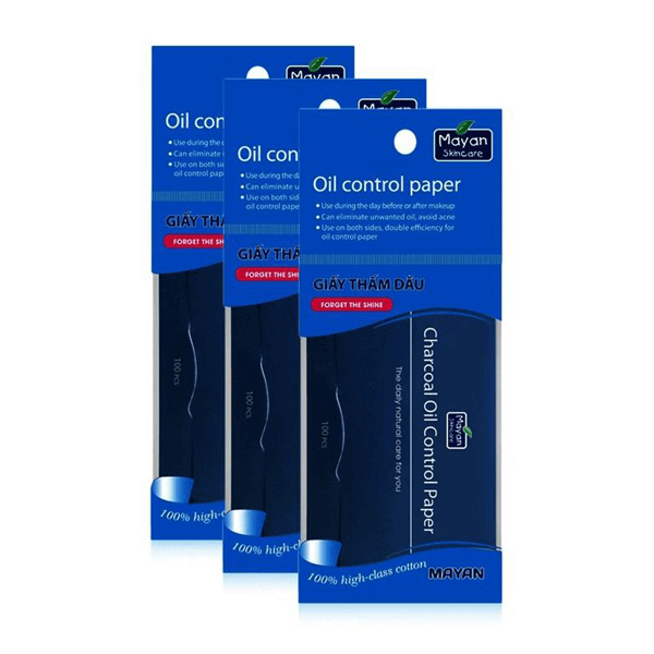 Giấy Thấm Dầu MAYAN Oil Control Paper (100 tờ)