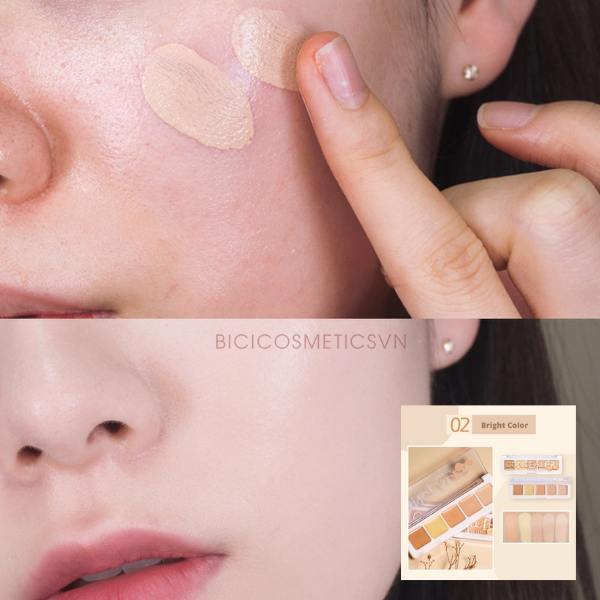 Bảng Che Khuyết Điểm 5 ô WODWOD Concealer Pallete Nội Địa Trung