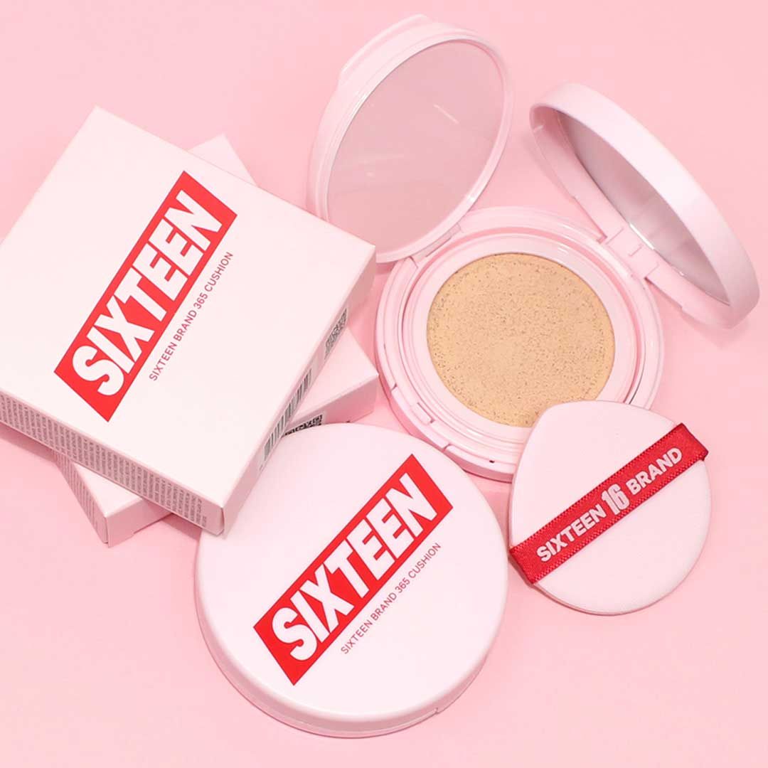 Phấn Nước Dưỡng Ẩm 16Brand By Chosungah 365 Cushion SPF50+/PA+++