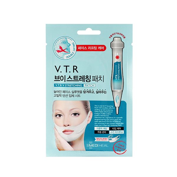 Mặt Nạ Nâng Cơ, Giảm Mỡ Thừa Tạo Hình V-Line Mediheal Clinic V.t.r Stretching V-line Patch