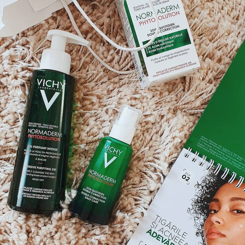 Sửa Rửa Mặt Dạng Gel Vichy Normaderm Phytosolution Intense Purifying Gel