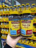  Viên Uống Dầu Cá 200 Viên NATURE MADE Fish Oil 1200mg Mỹ 