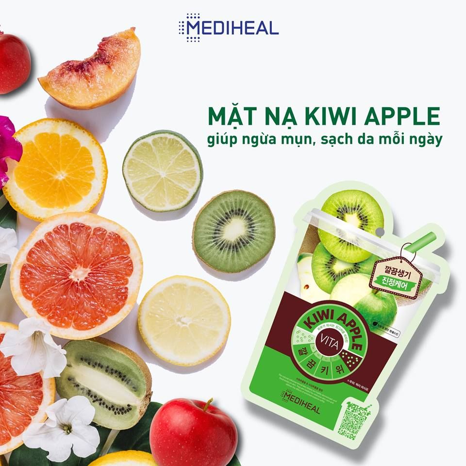 Mặt Nạ Chiết Xuất Từ Hoa Quả Mediheal Vita Mask