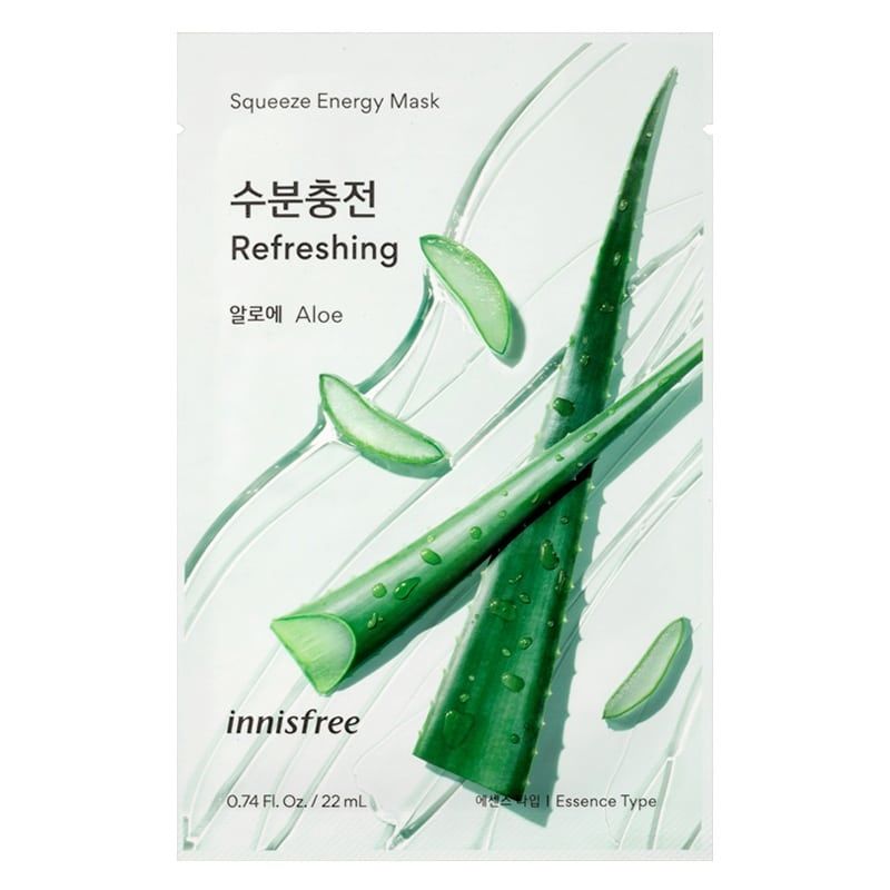  Mặt Nạ Giấy Chiết Xuất Thiên Nhiên INNISFREE Squeeze Energy Mask 