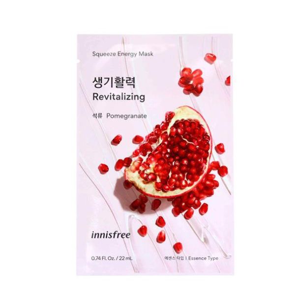  Mặt Nạ Giấy Chiết Xuất Thiên Nhiên INNISFREE Squeeze Energy Mask 