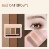  Bột Kẻ Chân Mày Kèm Cọ Lâu Trôi NOVO Eyebrow Kit Nội Địa Trung 